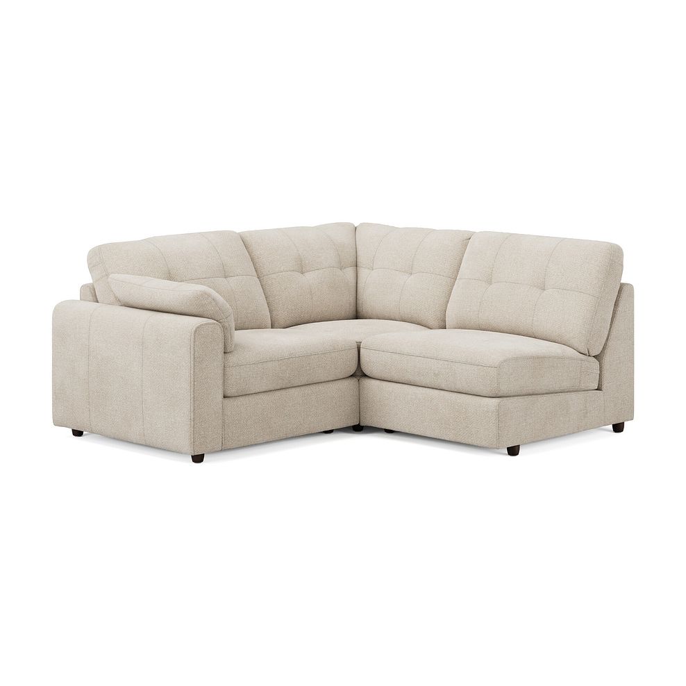Marley 3 Seat Left Hand Modular Corner Sofa in Lila Natural Fabric - Group 6 3