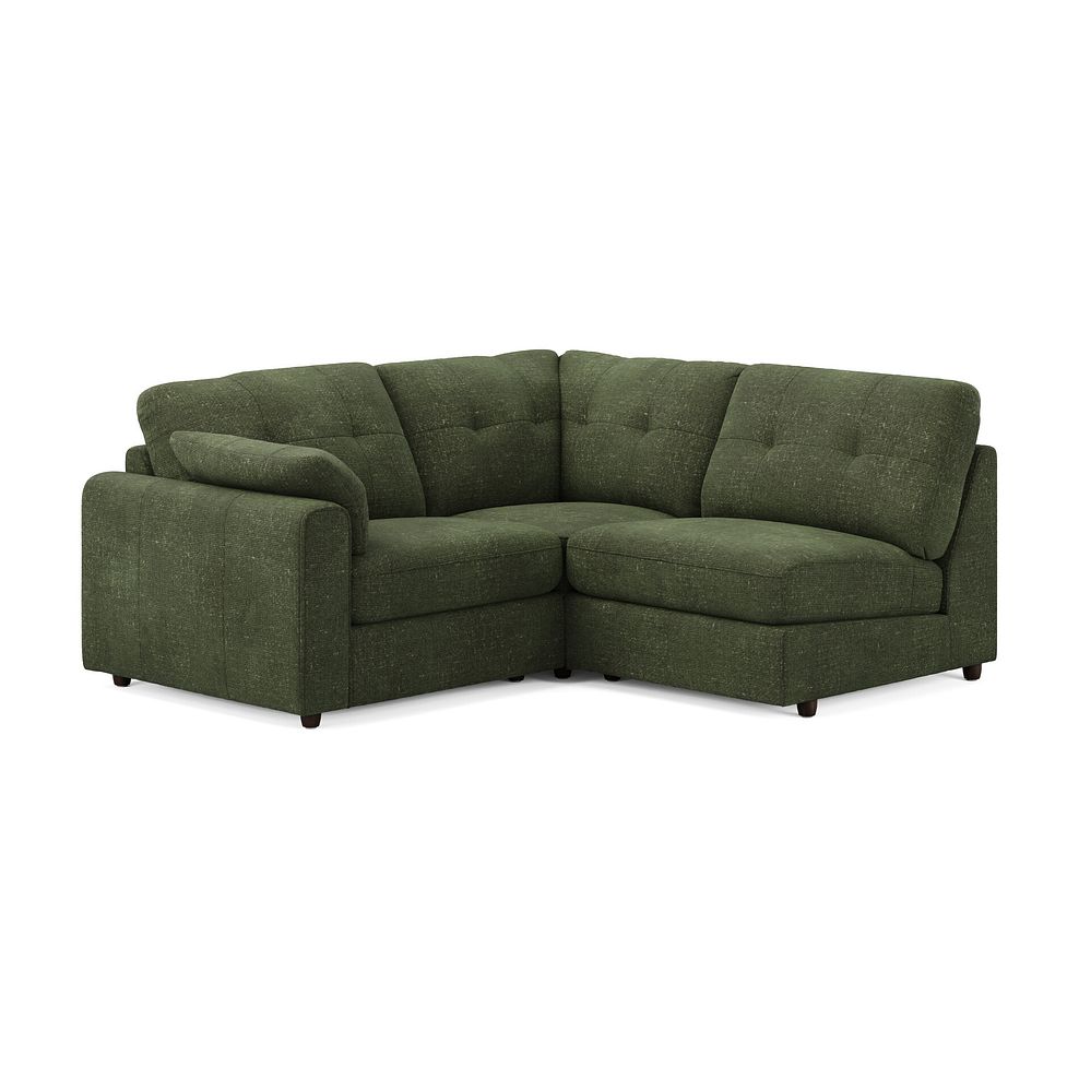 Marley 3 Seat Left Hand Modular Corner Sofa in Lila Pine Fabric - Group 6 3