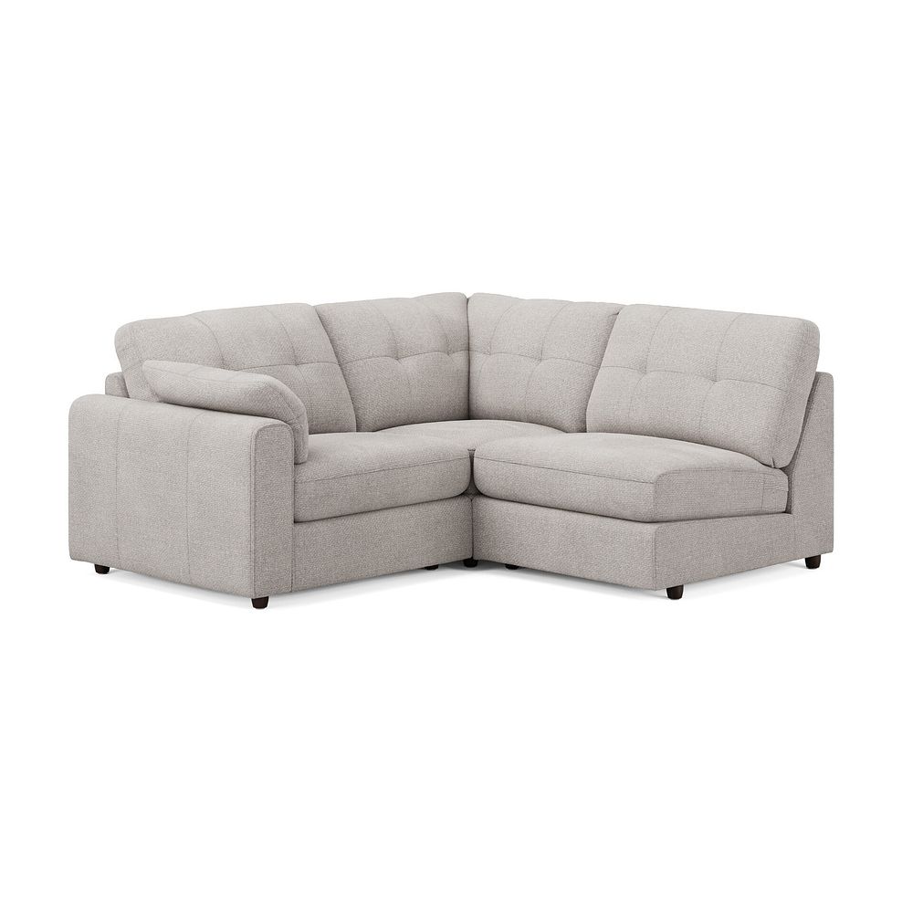 Marley 3 Seat Left Hand Modular Corner Sofa in Lila Stone Fabric - Group 6 3