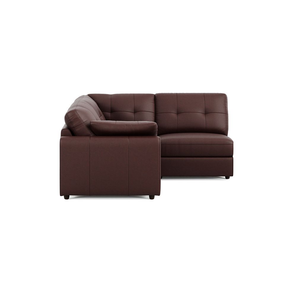 Marley 3 Seat Left Hand Modular Corner Sofa in Oslo Chestnut Leather - Group 6 4