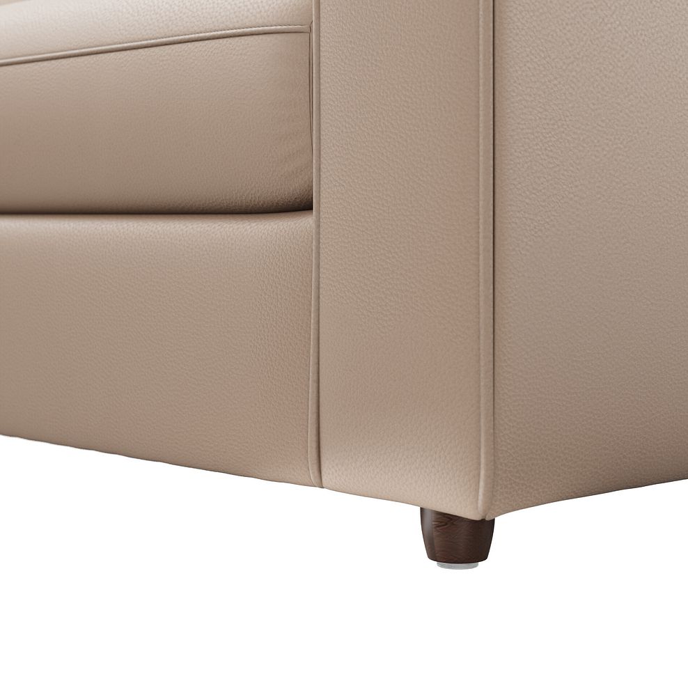 Marley 3 Seat Left Hand Modular Corner Sofa in Oslo Mushroom Leather - Group 6 7