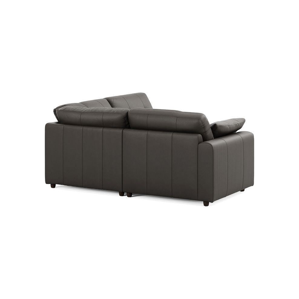 Marley 3 Seat Left Hand Modular Corner Sofa in Oslo Storm Leather - Group 6 2