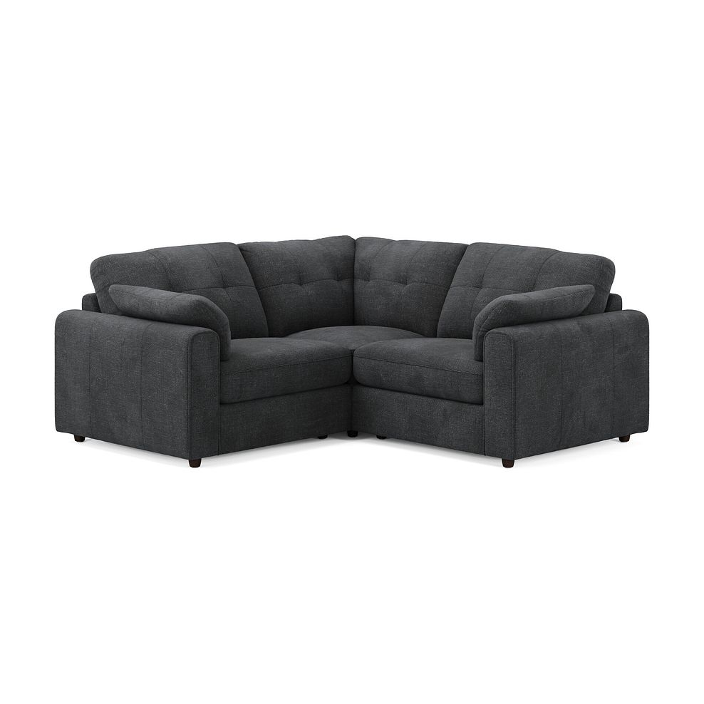 Marley 3 Seat Modular Corner Sofa in Lila Charcoal Fabric - Group 1 3