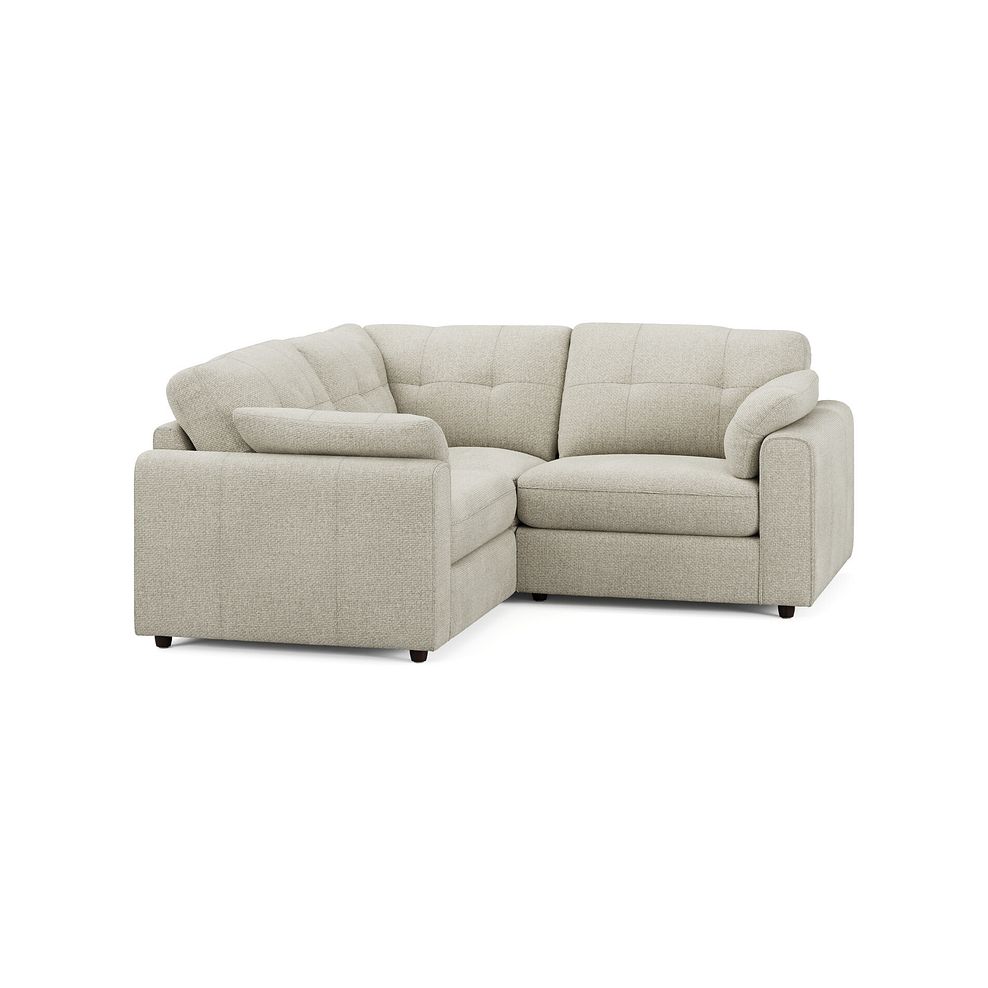 Marley 3 Seat Modular Corner Sofa in Lila Ivory Fabric - Group 1 1