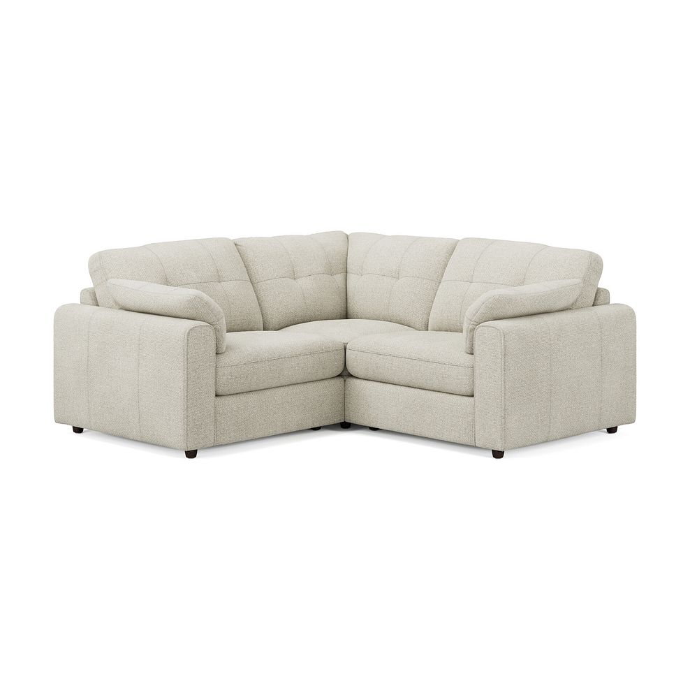 Marley 3 Seat Modular Corner Sofa in Lila Ivory Fabric - Group 1 3