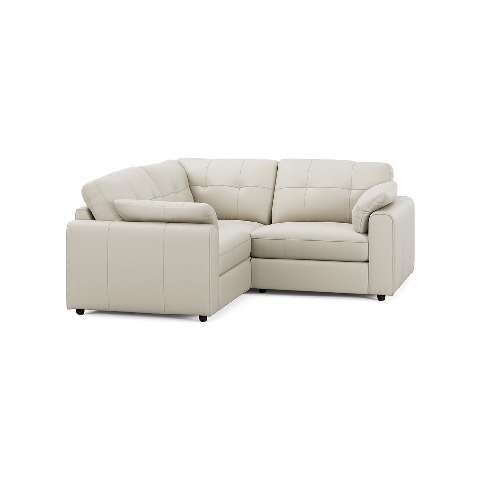 Marley 3 Seat Modular Corner Sofa in Oslo Bone China Leather - Group 1 1