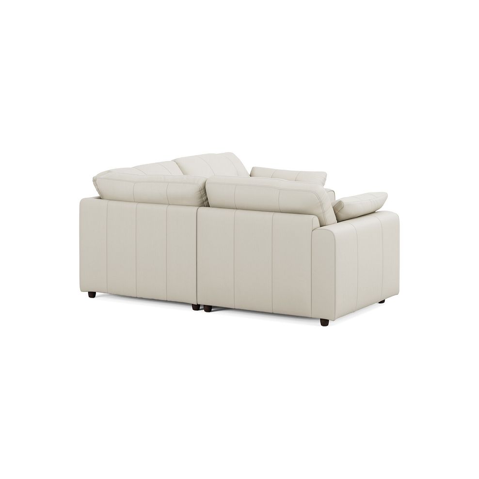 Marley 3 Seat Modular Corner Sofa in Oslo Bone China Leather - Group 1 2