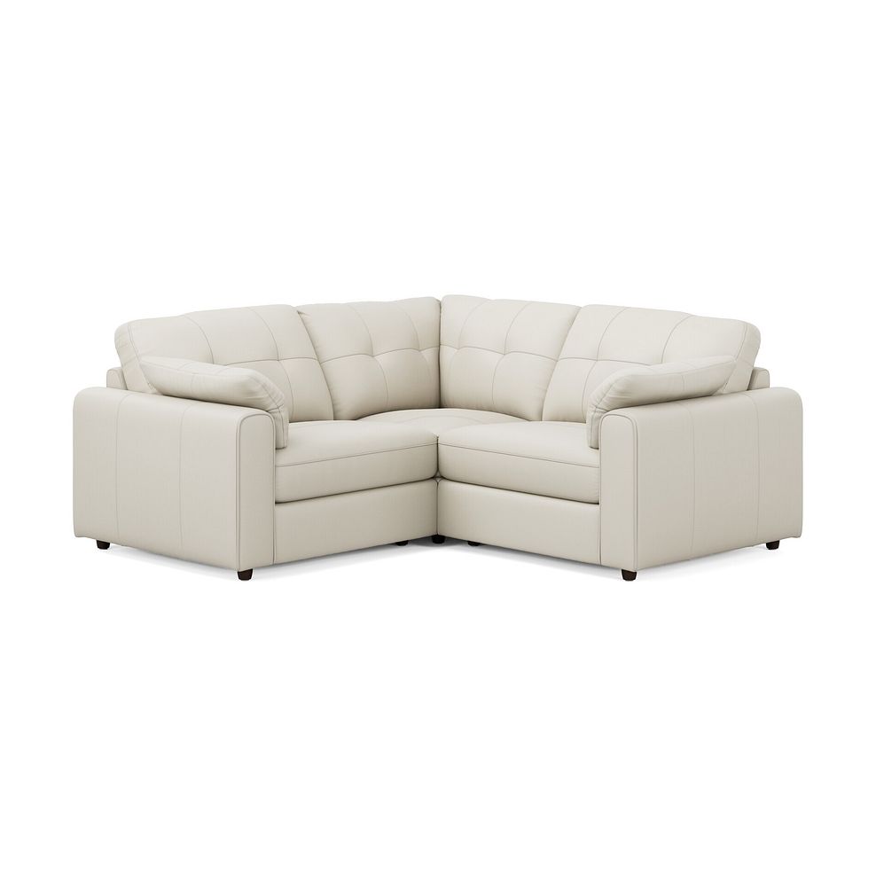 Marley 3 Seat Modular Corner Sofa in Oslo Bone China Leather - Group 1 3