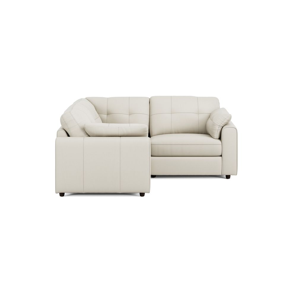 Marley 3 Seat Modular Corner Sofa in Oslo Bone China Leather - Group 1 4