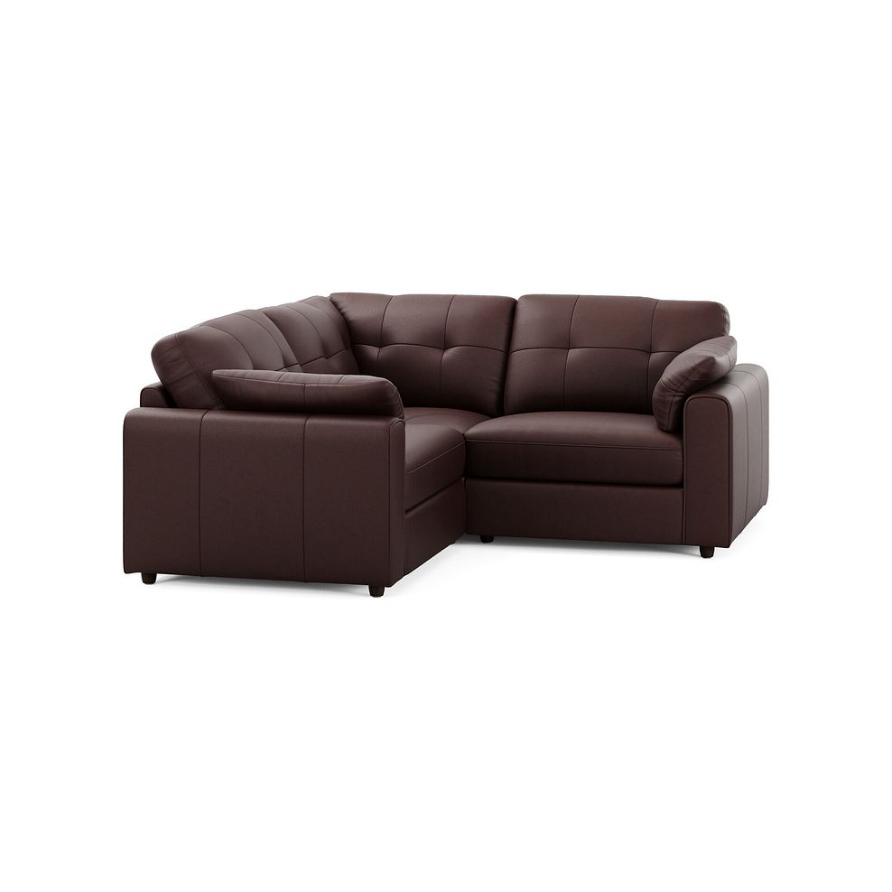Marley 3 Seat Modular Corner Sofa in Oslo Chestnut Leather - Group 1 1