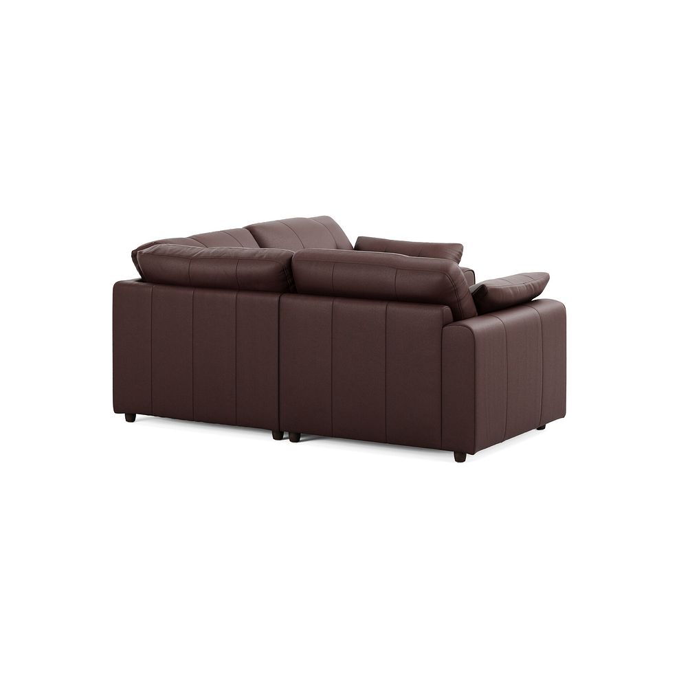 Marley 3 Seat Modular Corner Sofa in Oslo Chestnut Leather - Group 1 2