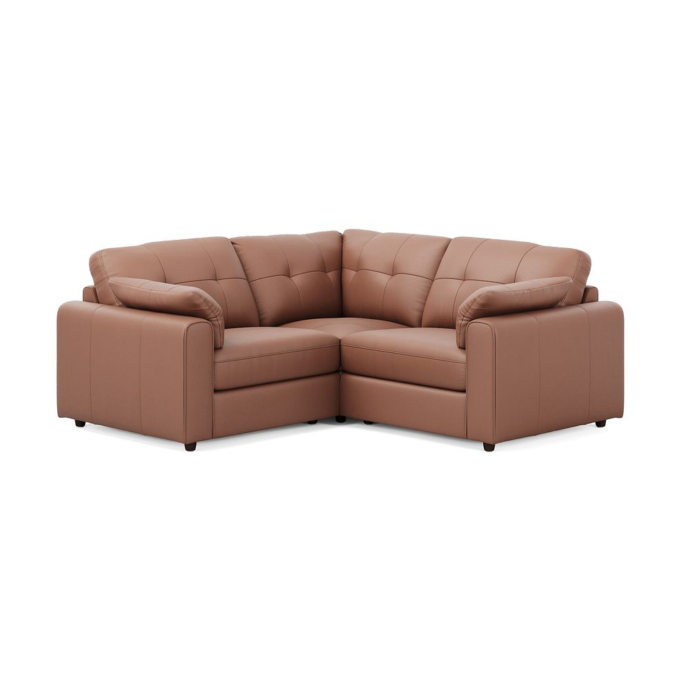 Marley 3 Seat Modular Corner Sofa in Oslo Mocha Mouse Leather - Group 1 3