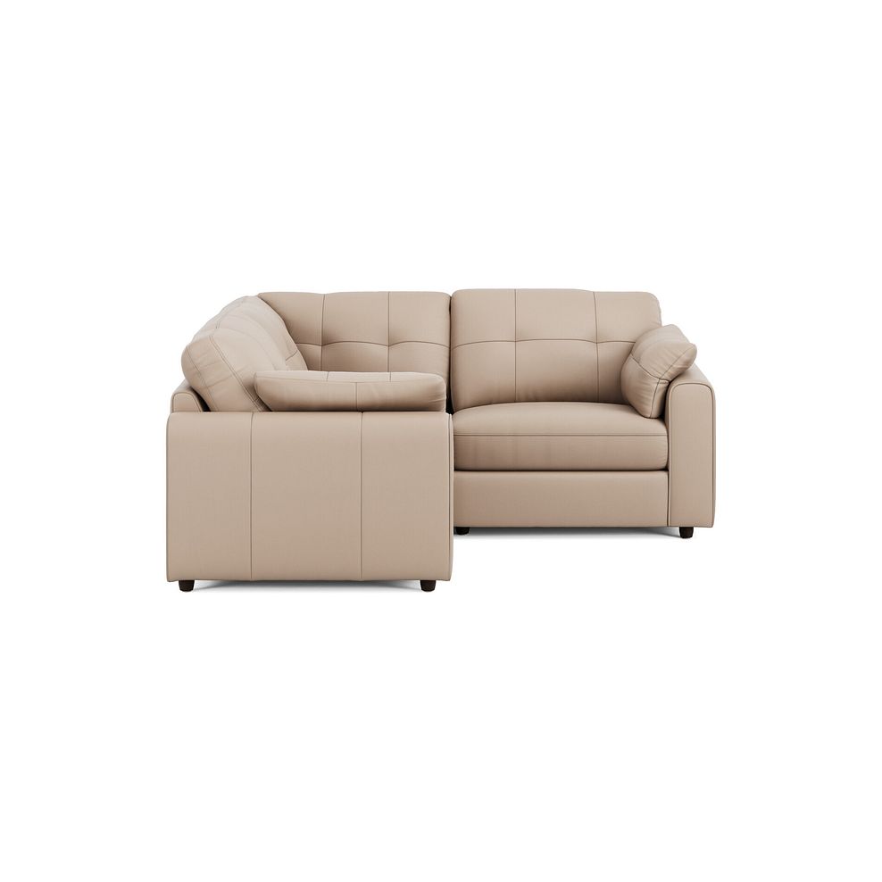 Marley 3 Seat Modular Corner Sofa in Oslo Mushroom Leather- Group 1 4