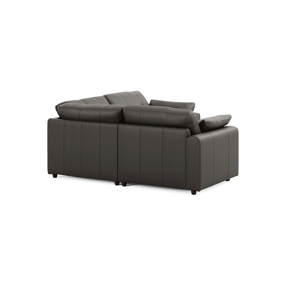 Marley 3 Seat Modular Corner Sofa in Oslo Storm Leather - Group 1 2
