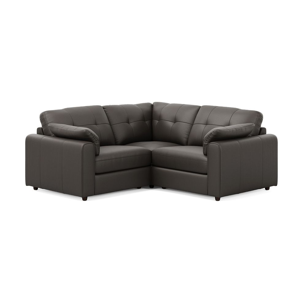 Marley 3 Seat Modular Corner Sofa in Oslo Storm Leather - Group 1 3