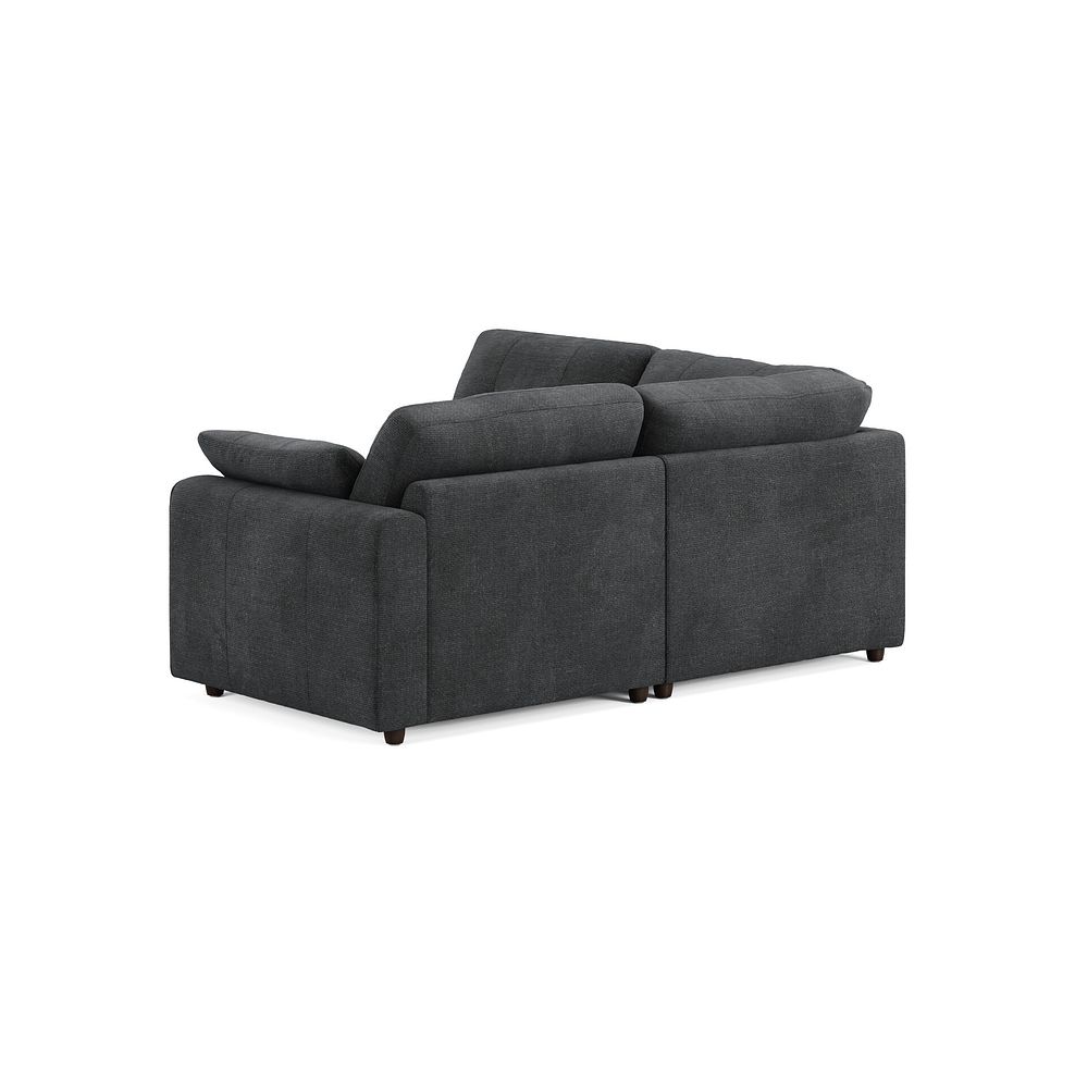 Marley 3 Seat Right Hand Modular Corner Sofa in Lila Charcoal Fabric - Group 7 2