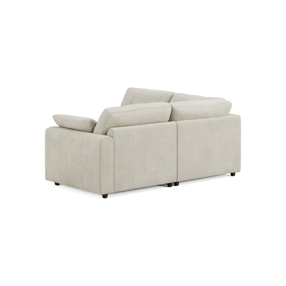 Marley 3 Seat Right Hand Modular Corner Sofa in Lila Ivory Fabric - Group 7 2