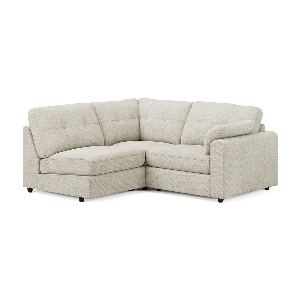 Marley 3 Seat Right Hand Modular Corner Sofa in Lila Ivory Fabric - Group 7 3