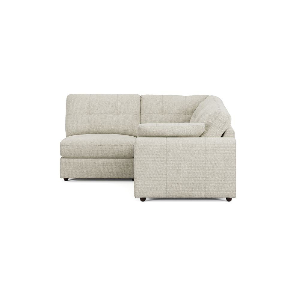 Marley 3 Seat Right Hand Modular Corner Sofa in Lila Ivory Fabric - Group 7 4