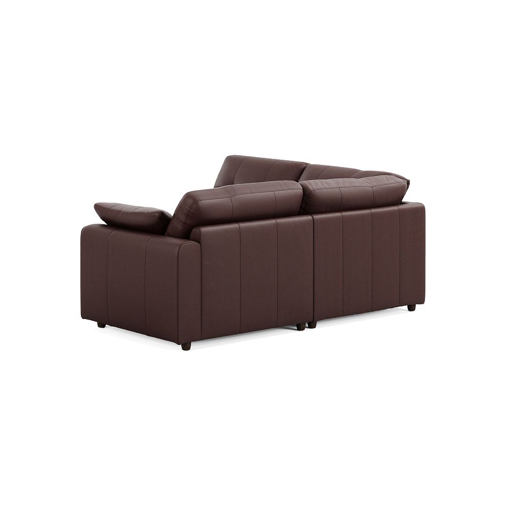 Marley 3 Seat Right Hand Modular Corner Sofa in Oslo Chestnut Leather - Group 7 2