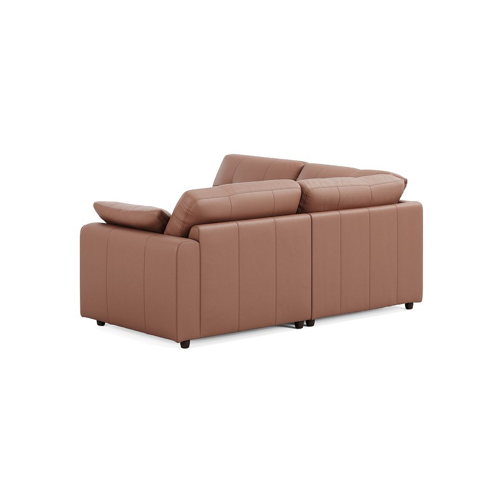 Marley 3 Seat Right Hand Modular Corner Sofa in Oslo Mocha Mouse Leather - Group 7 2