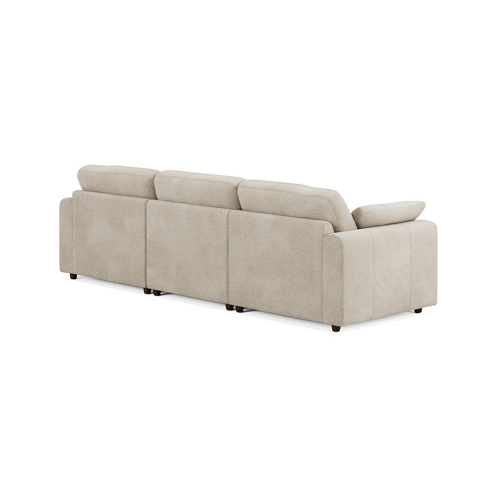 Marley 3 Seater Modular Sofa in Lila Natural Fabric - Group 9 2