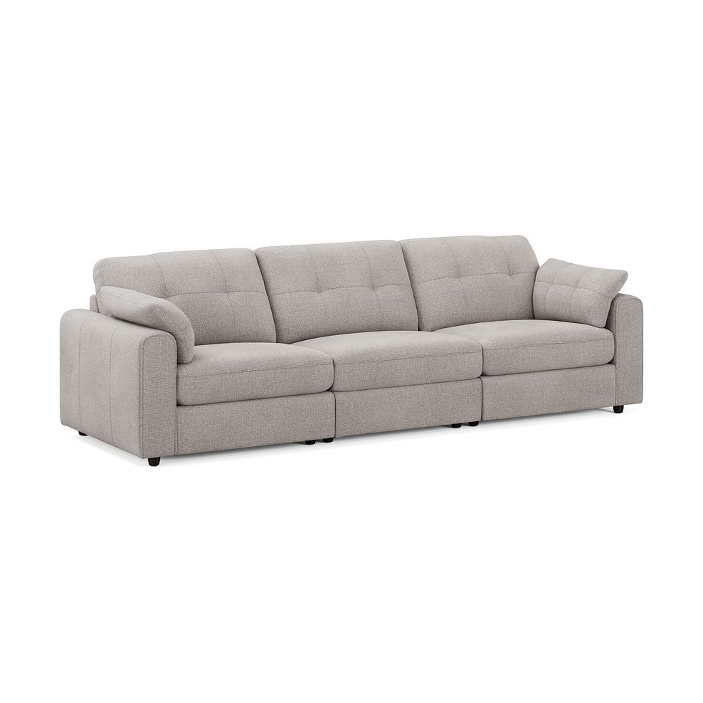 Marley 3 Seater Modular Sofa in  Lila Stone Fabric- Group 9 1