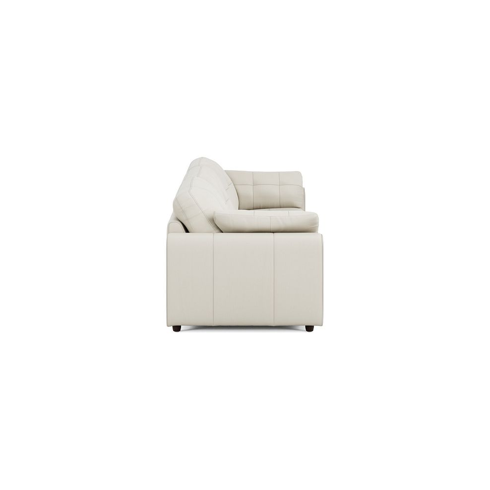 Marley 3 Seater Modular Sofa in Oslo Bone China Leather - Group 9 4