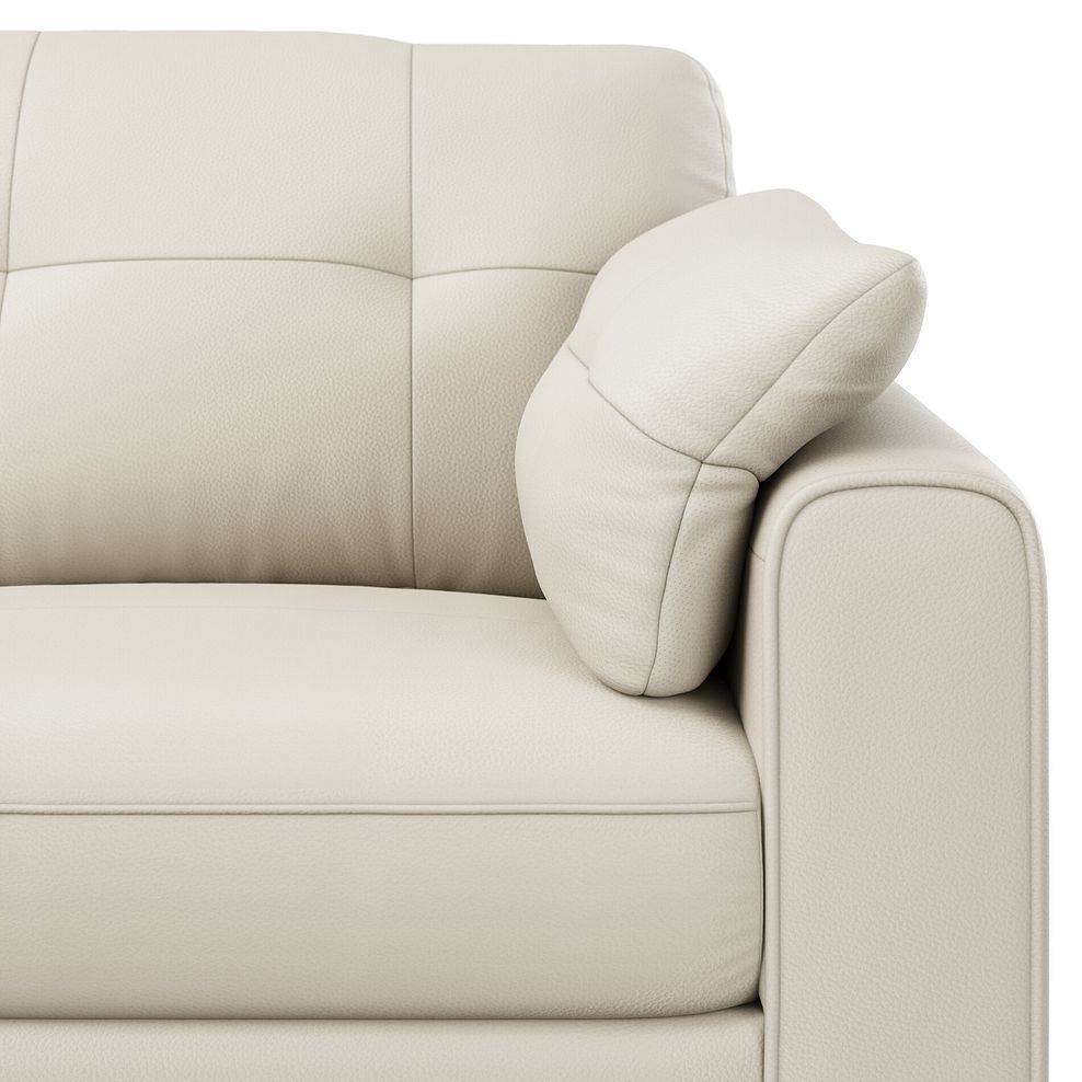 Marley 3 Seater Modular Sofa in Oslo Bone China Leather - Group 9 7