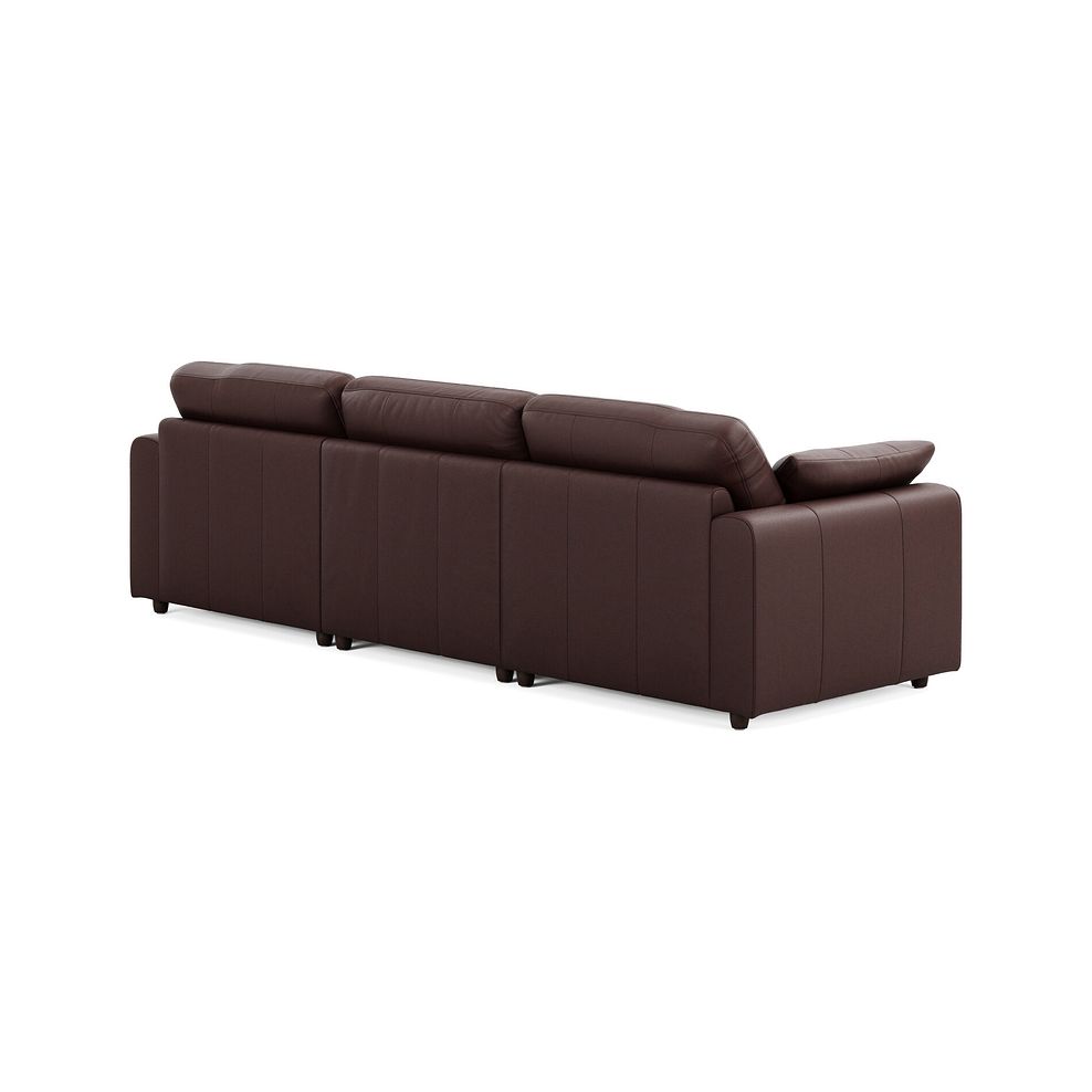 Marley 3 Seater Modular Sofa in Oslo Chestnut Leather - Group 9 2