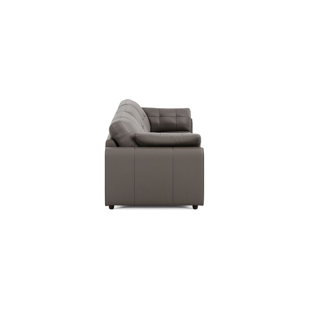 Marley 3 Seater Modular Sofa in Oslo Elephant Grey Leather - Group 9 2