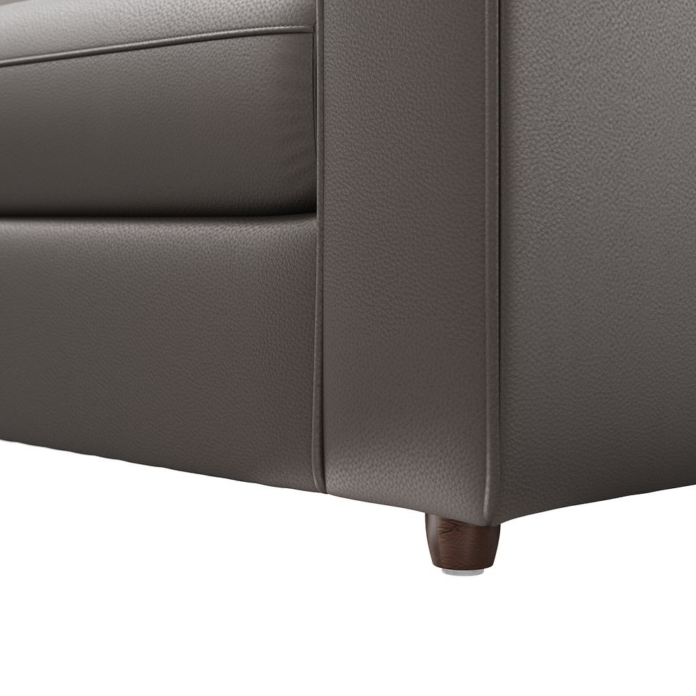 Marley 3 Seater Modular Sofa in Oslo Elephant Grey Leather - Group 9 6
