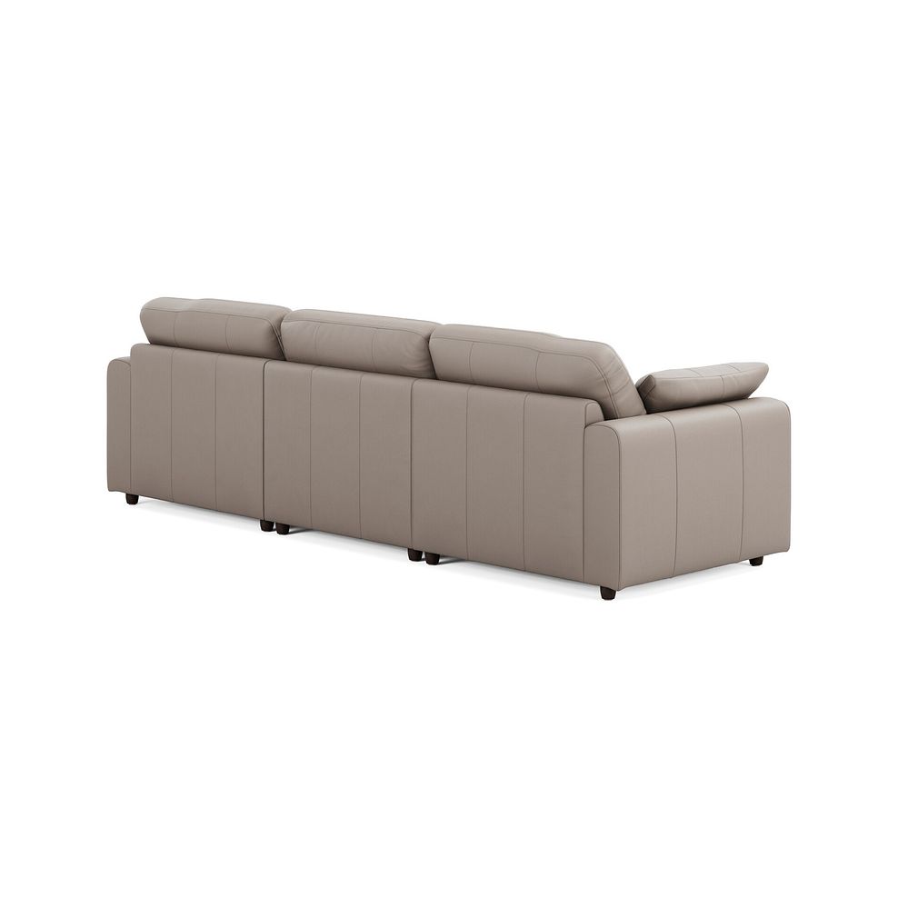 Marley 3 Seater Modular Sofa in Oslo Oyster Leather - Group 9 2