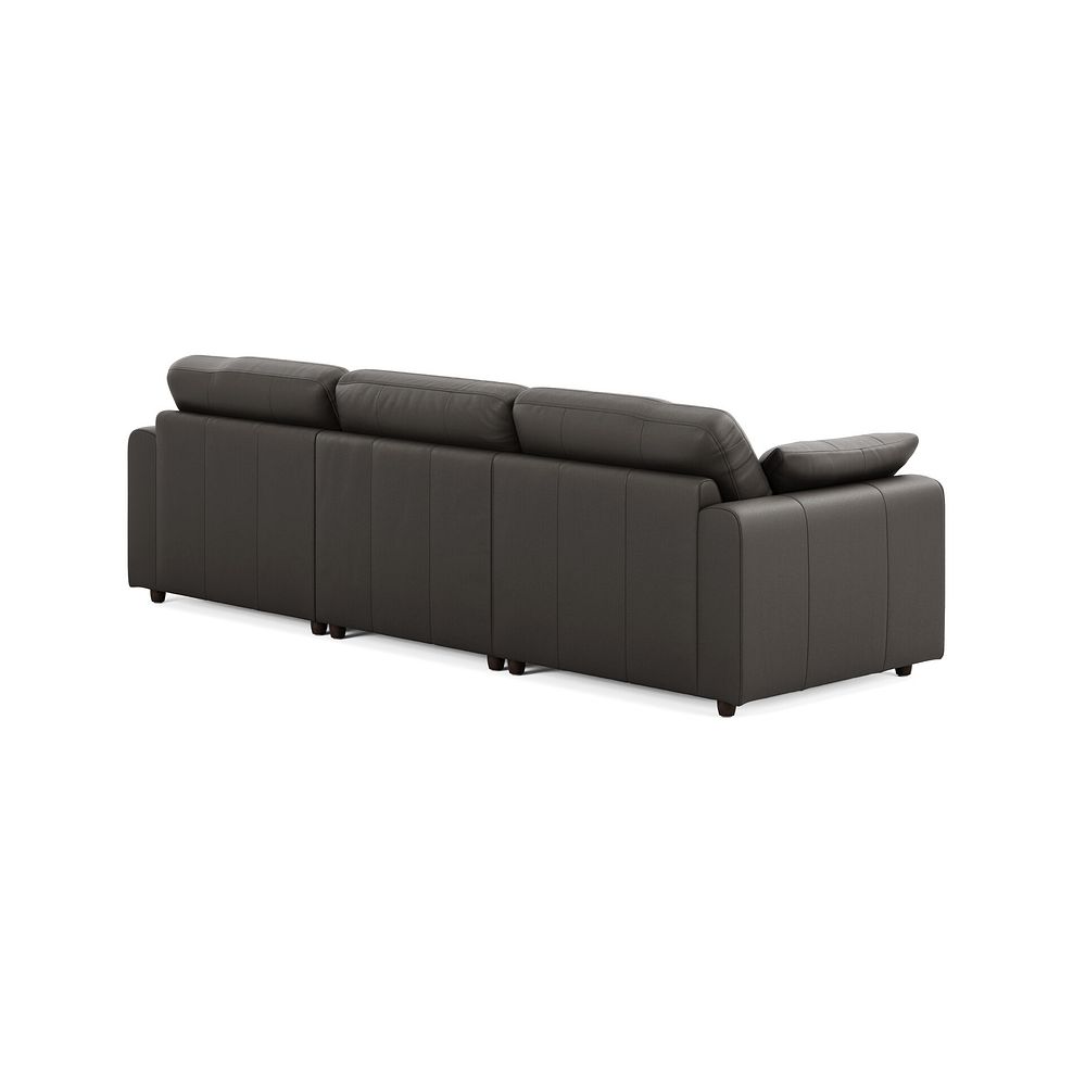 Marley 3 Seater Modular Sofa in Oslo Storm Leather - Group 9 2