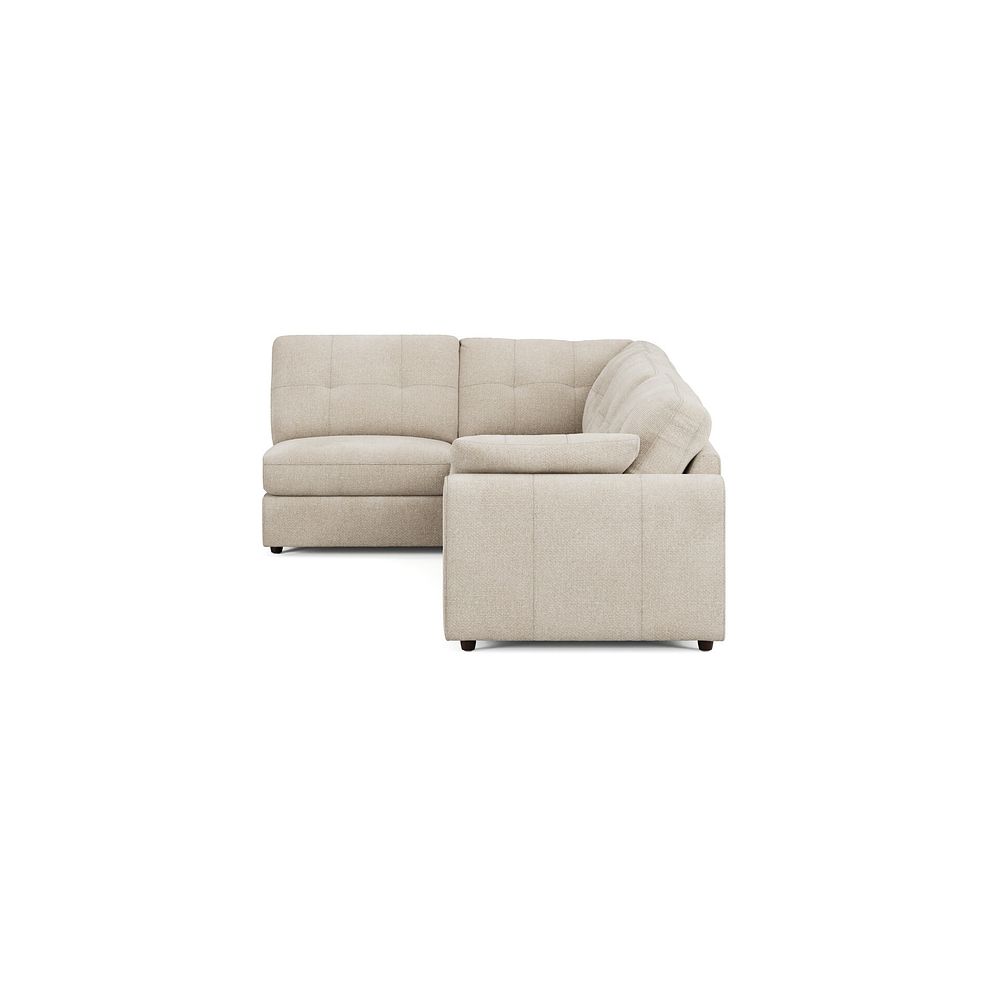 Marley 4 Seat Left Hand Modular Corner Sofa in Lila Natural Fabric - Group 4 4