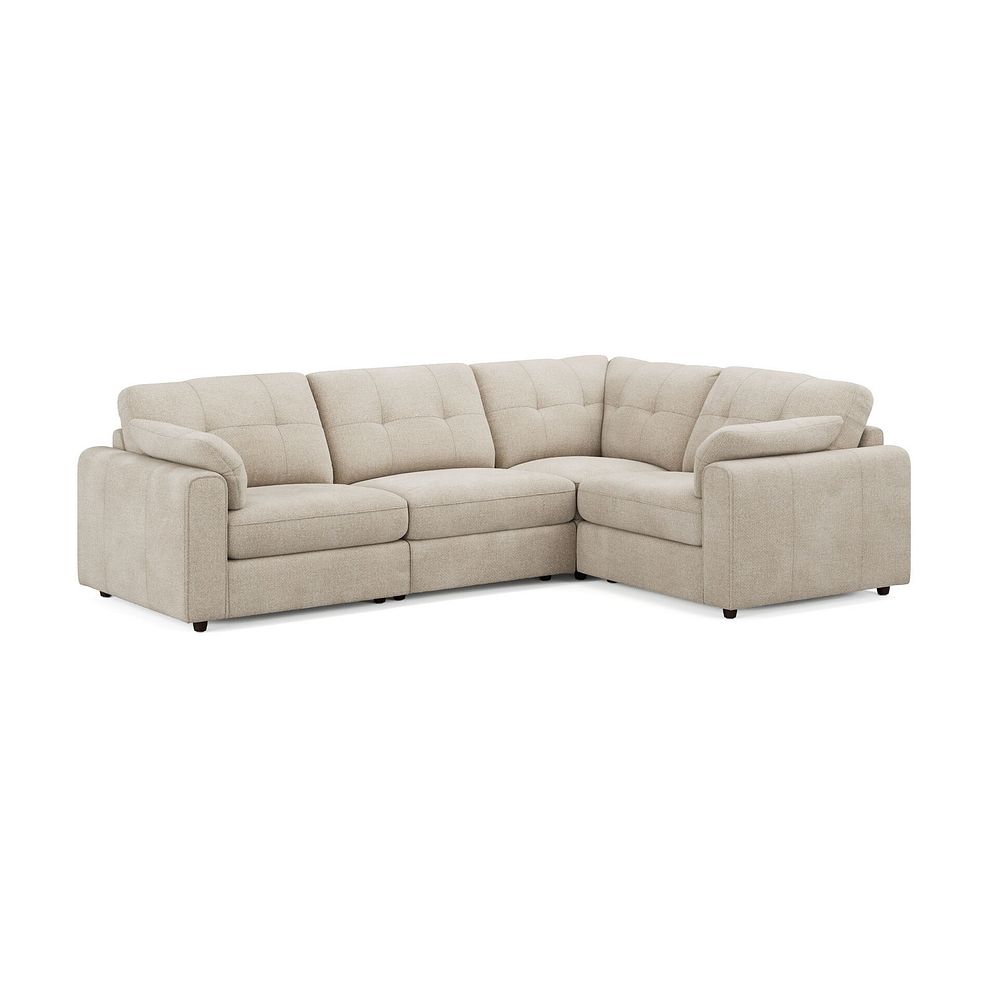 Marley 4 Seat Modular Left Hand Corner Sofa in Lila Natural Fabric - Group 2 1