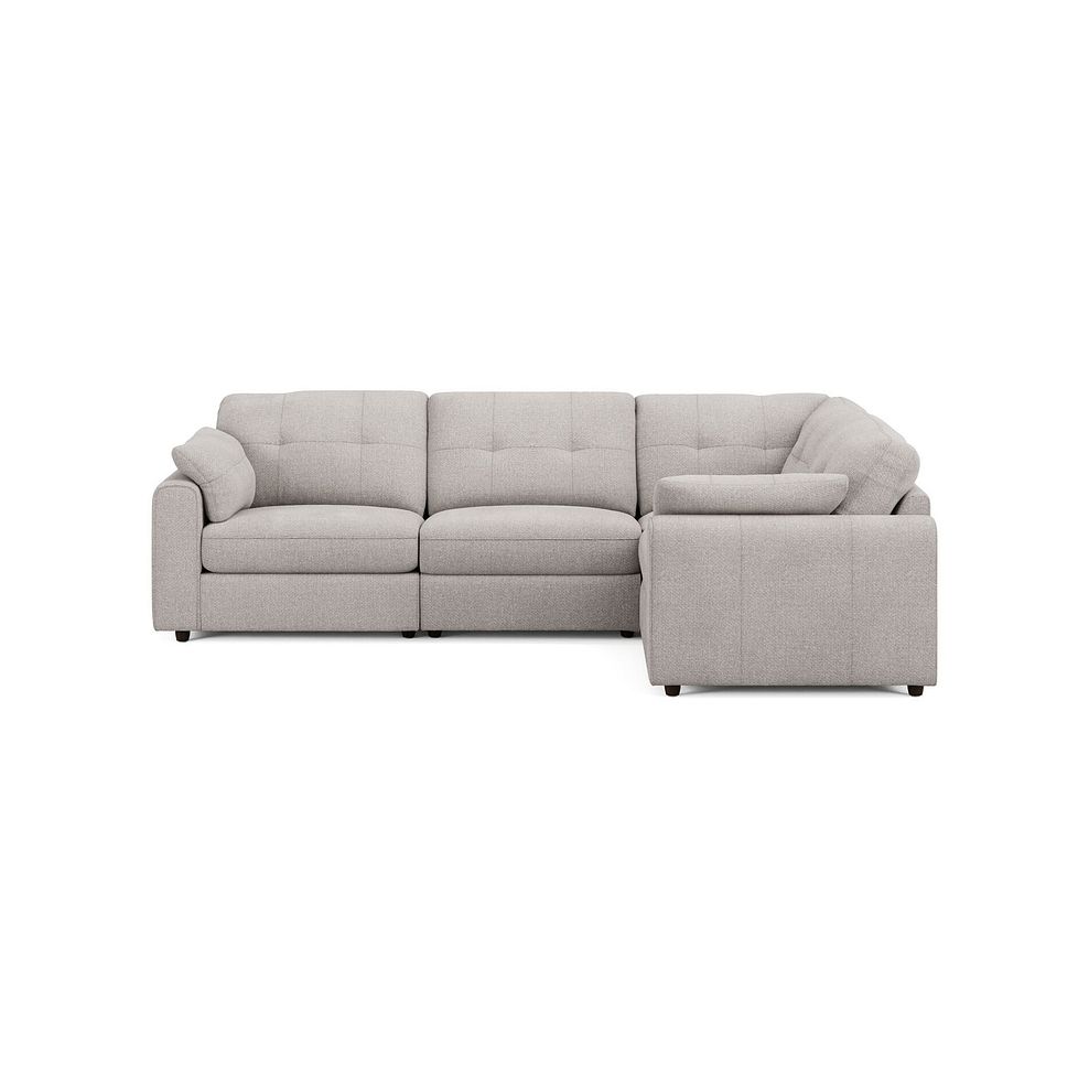 Marley 4 Seat Modular Left Hand Corner Sofa in Lila Stone Fabric - Group 2 3