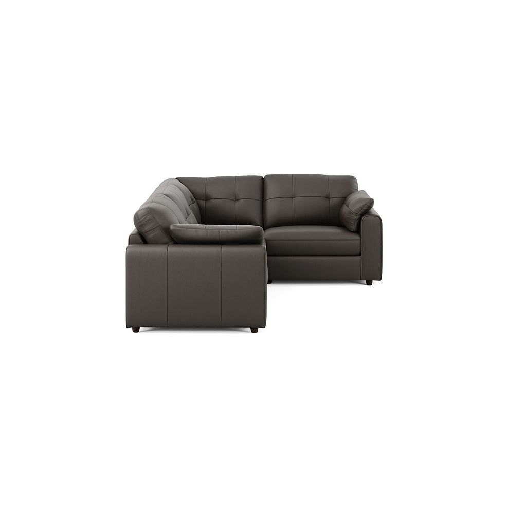 Marley 4 Seat Modular Left Hand Corner Sofa in Oslo Storm Leather - Group 2 4