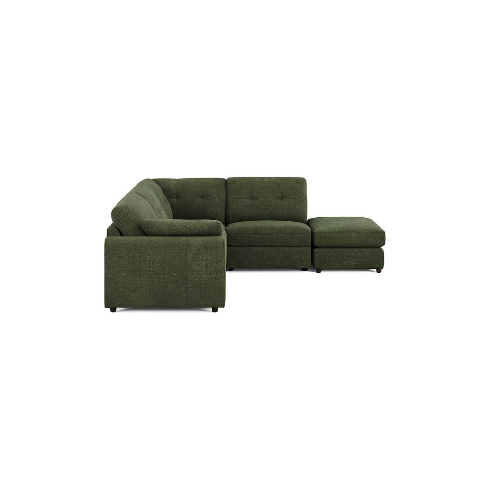 Marley 4 Seat Modular Open End Left Hand Corner Sofa in Lila Pine Fabric -  Group 4 FOOT 4