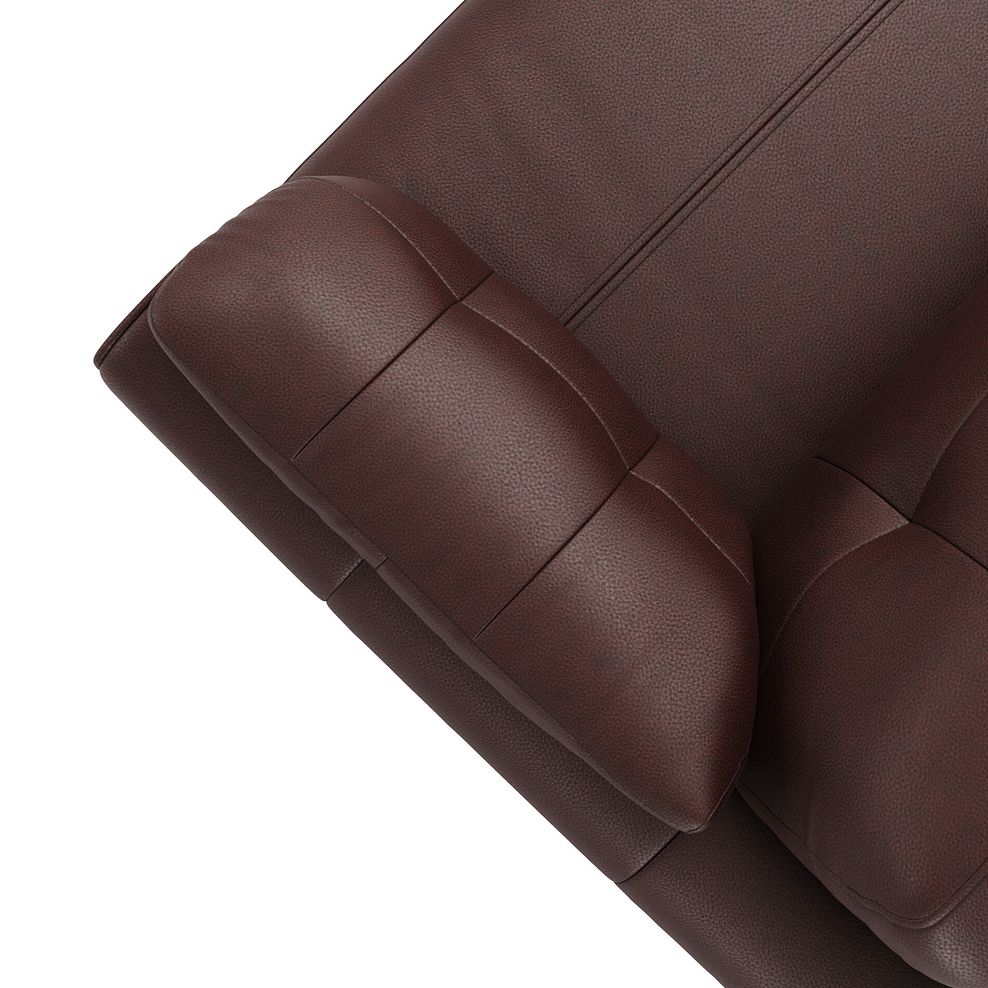 Marley 4 Seat Modular Open End Left Hand Corner Sofa in Oslo Chestnut Leather -  Group 4 FOOT 9