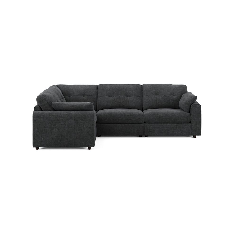 Marley 4 Seat Modular Right Hand Corner Sofa in Lila Charcoal Fabric - Group 2 3