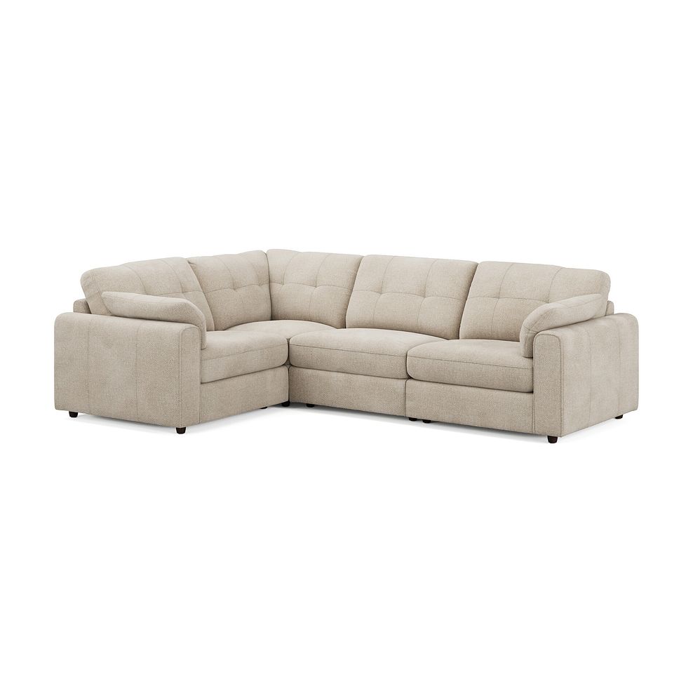 Marley 4 Seat Modular Right Hand Corner Sofa in Lila Natural Fabric - Group 2 1