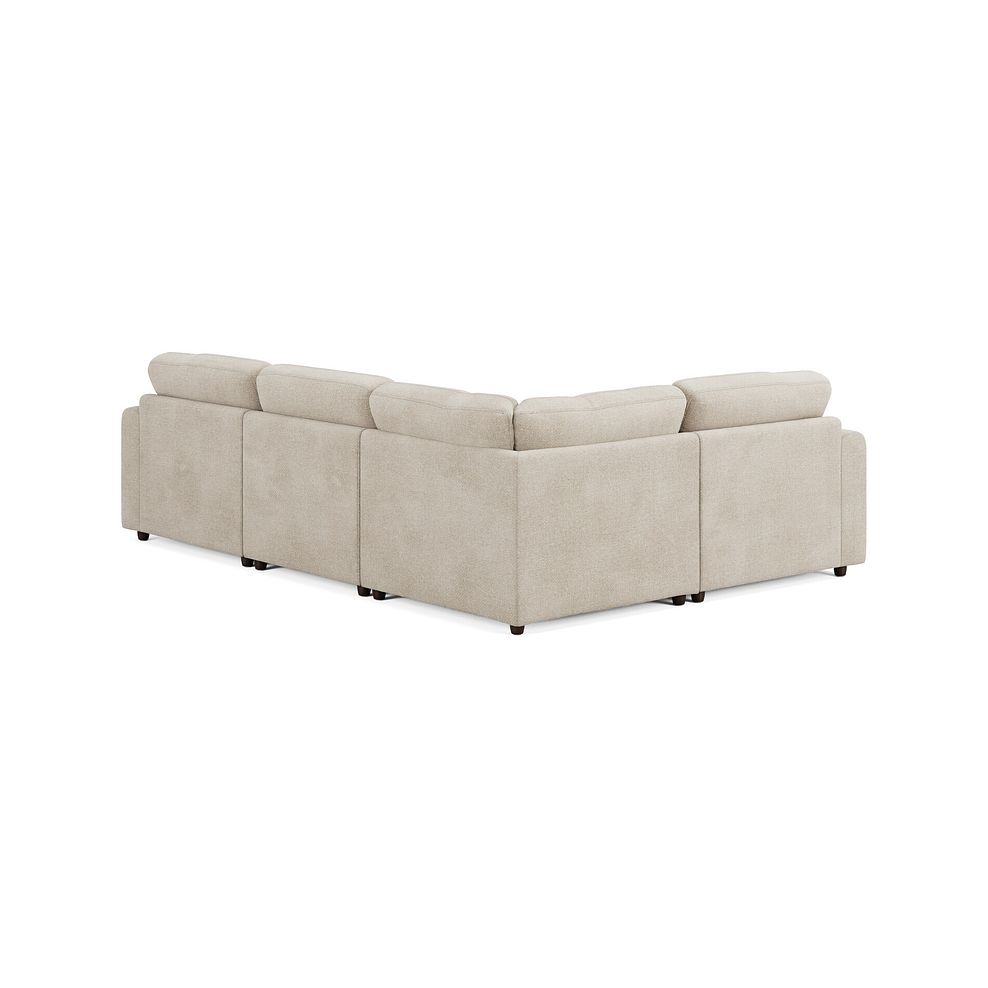 Marley 4 Seat Modular Right Hand Corner Sofa in Lila Natural Fabric - Group 2 2