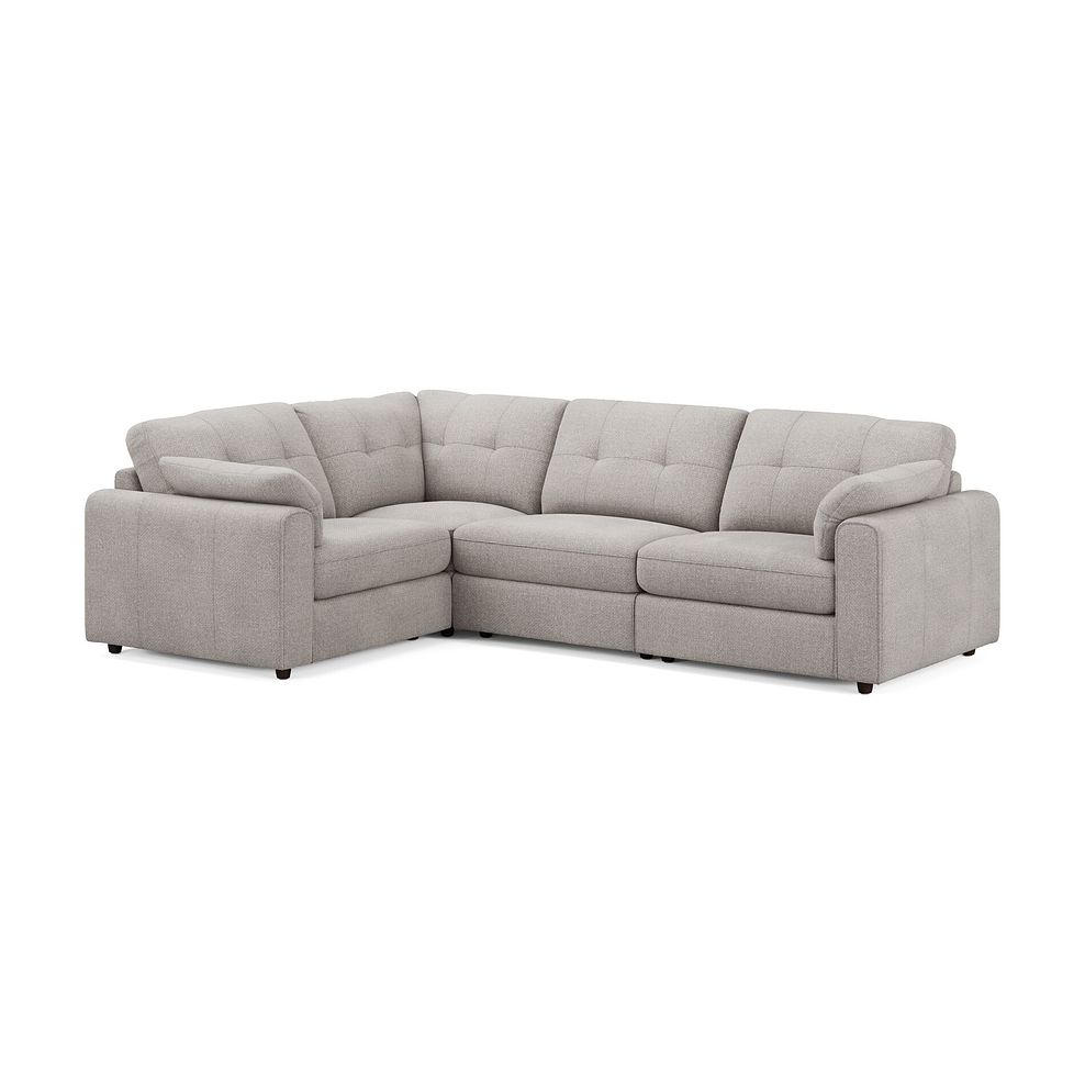 Marley 4 Seat Modular Right Hand Corner Sofa in Lila Stone Fabric - Group 2 1