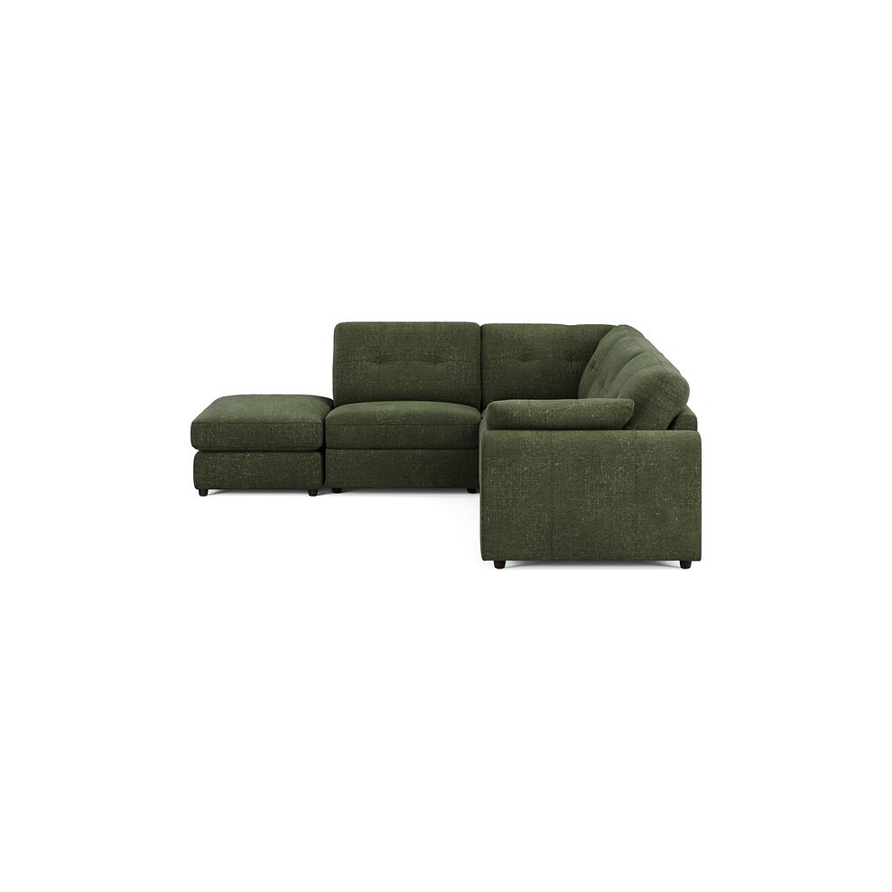 Marley 4 Seat Modular Open End Right Hand Corner Sofa in Lila Pine Fabric -Group 5 FOOT 4