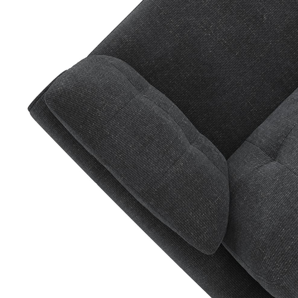Marley 4 Seat Right Hand Modular Corner Sofa in Lila Charcoal Fabric - Group 5 10