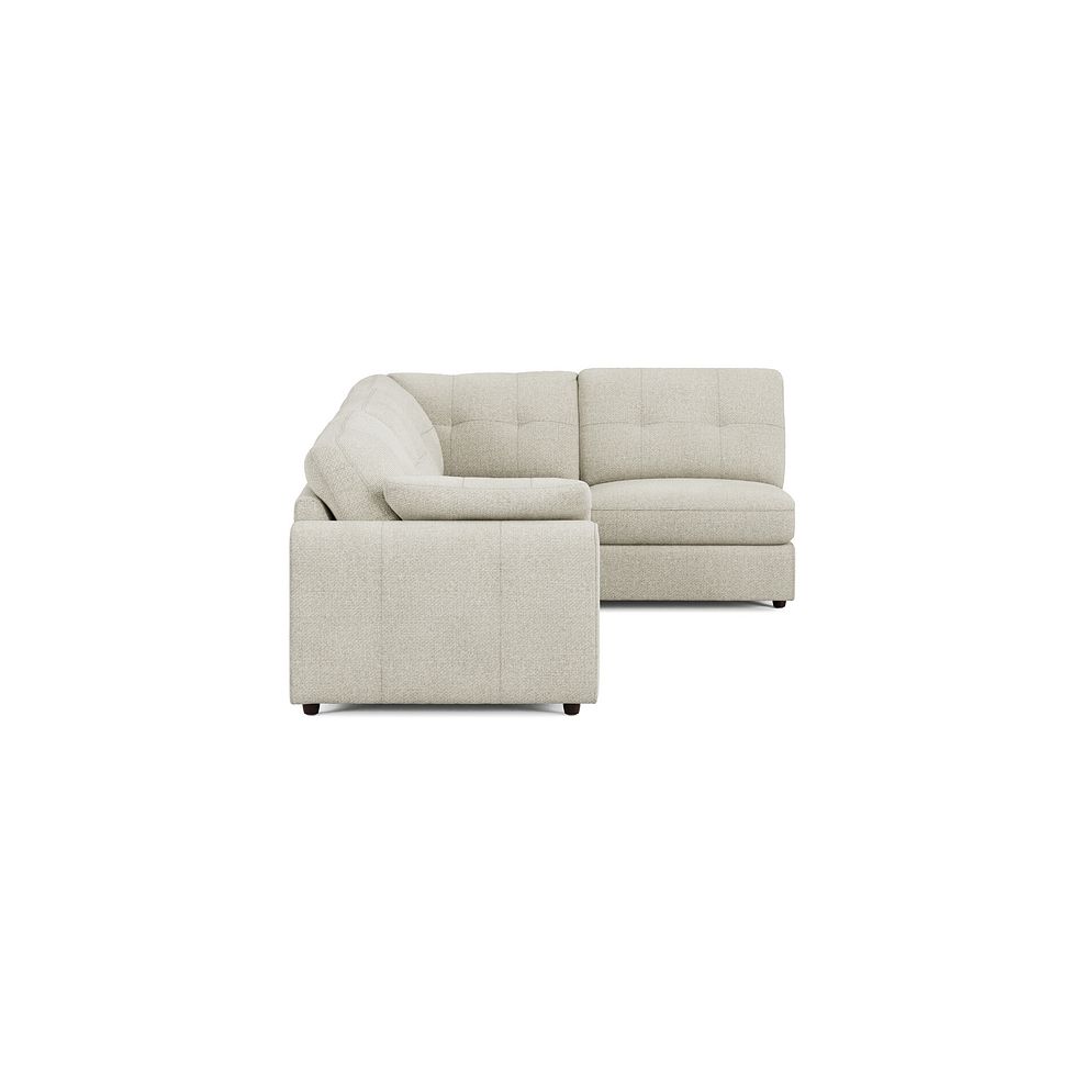 Marley 4 Seat Right Hand Modular Corner Sofa in Lila Ivory Fabric - Group 5 4