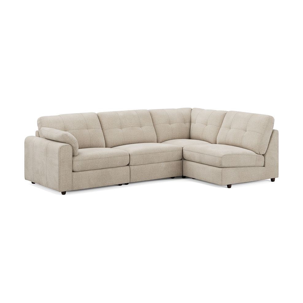 Marley 4 Seat Right Hand Modular Corner Sofa in Lila Natural Fabric - Group 5 1