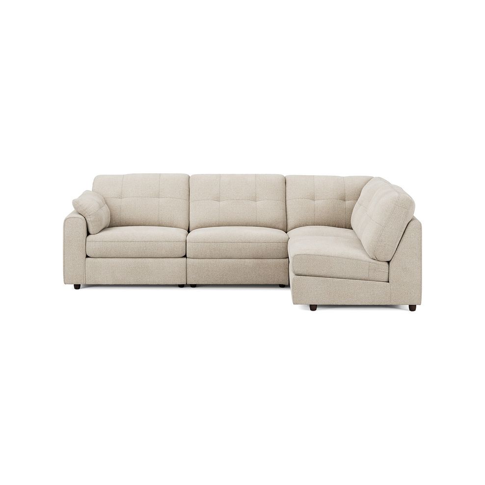 Marley 4 Seat Right Hand Modular Corner Sofa in Lila Natural Fabric - Group 5 3