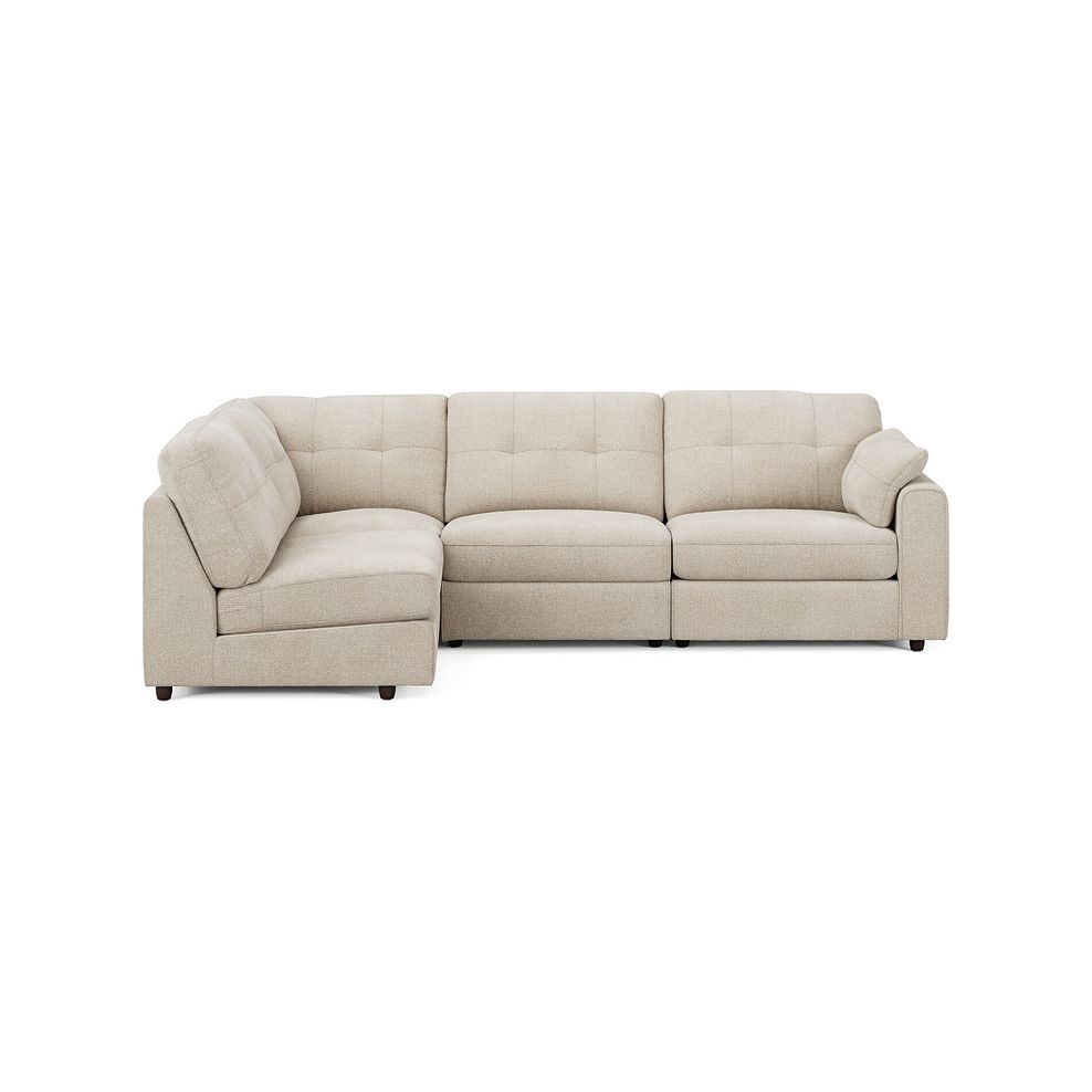 Marley 4 Seat Right Hand Modular Corner Sofa in Lila Natural Fabric - Group 5 4